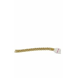 Gold Tone Cuban‎ Link Bracelet Rhinestone Alloy Statement Fashion Jewelry